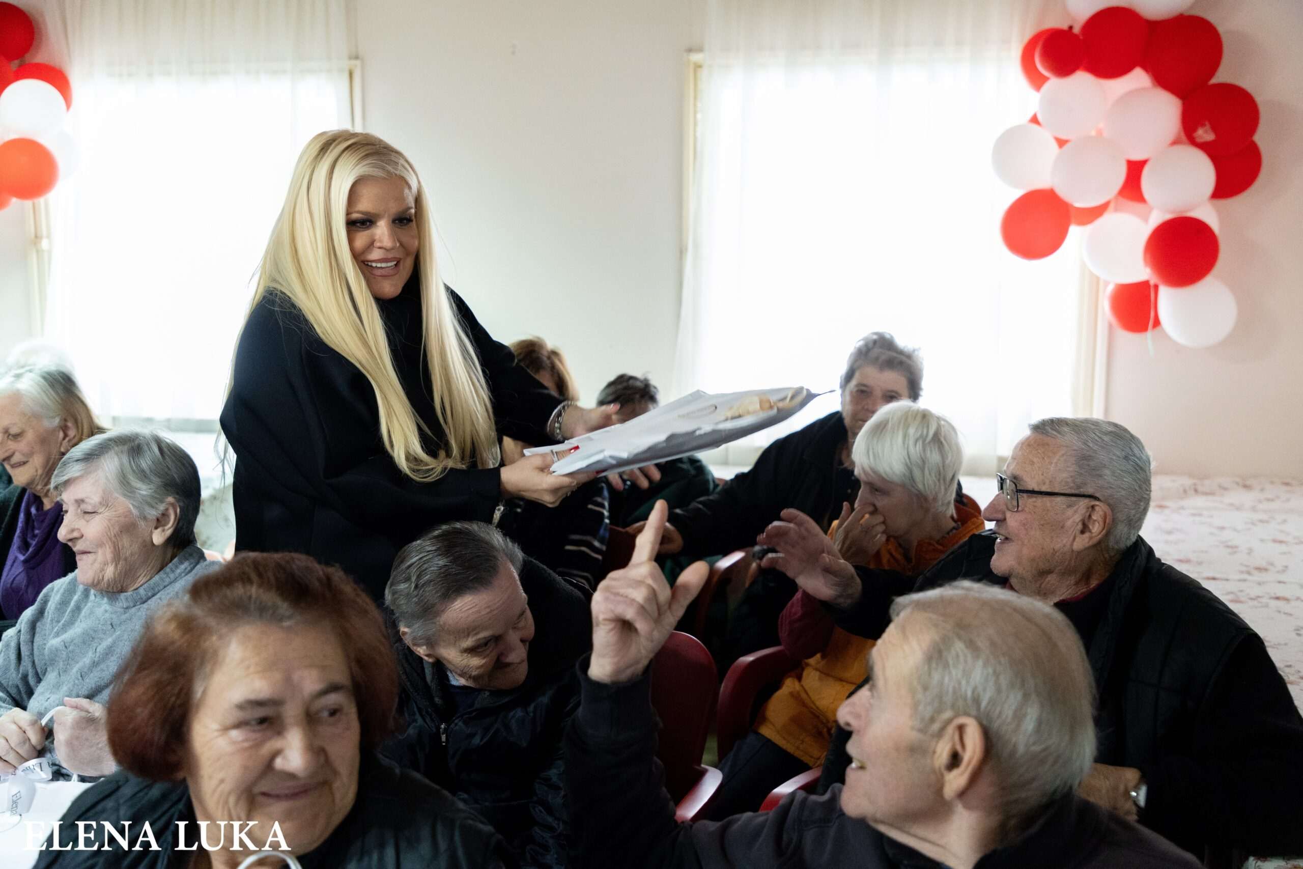 Љубов, хуманост и заедништво: ЕЛЕНА ЛУКА на Василица во Домот за стари лица „Мајка Тереза“