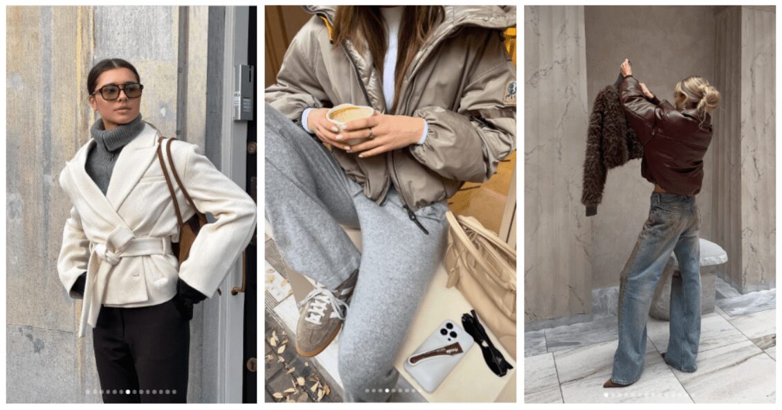 Кратките јакни и капути ги заменуваат oversized моделите