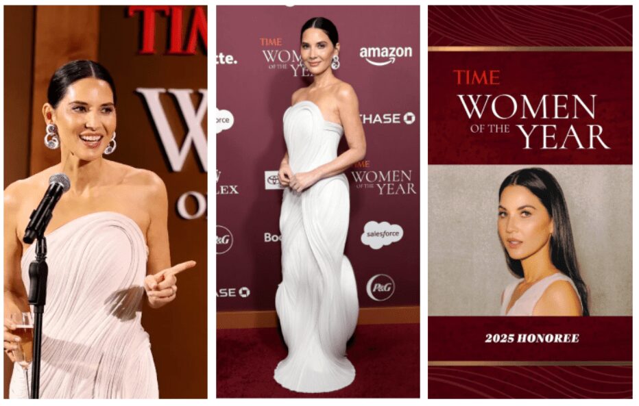 Оливија Мун во впечатлив бел фустан на манифестацијата Time Women of the Year