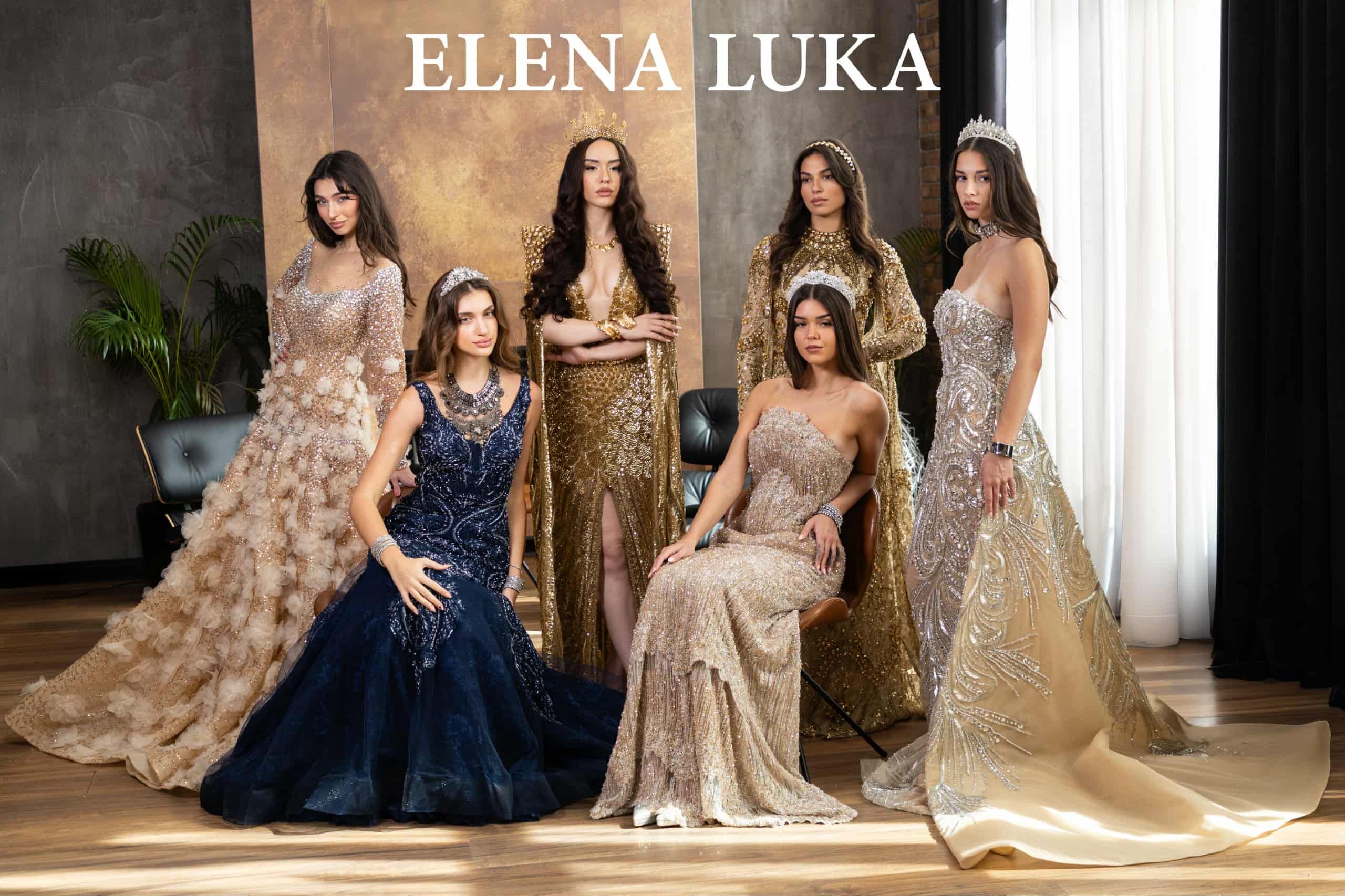 Elena Luka with a new extravagant photoshoot for the Dubai market