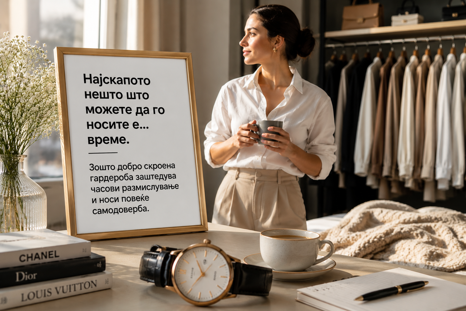 Најскапото нешто што можете да го носите е – времето
