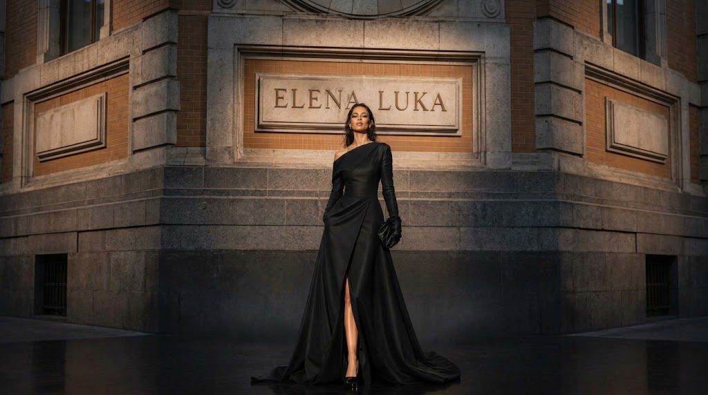 ELENA LUKA и црното ремек- дело: Елеганција на друго ниво
